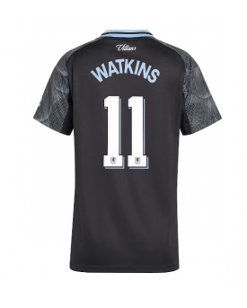 Aston Villa Ollie Watkins #11 Maglia Gara Trasferta Repliche 2025-26 Donna Maniche Corte Aston Villa Ollie Watkins #11 Maglia Gara Trasferta Repliche 2025-26 Donna Maniche Corte